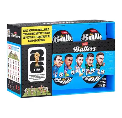 Brand New Zuru FIFA 2026 Ballers figurines, Pack of 4, View more
