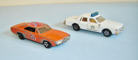 Vintage '80s ERTL Dukes of Hazzard Die Cast Cars 1/64 Scale
