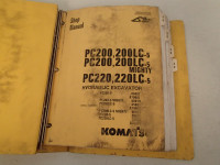 Komatsu PC200-5 PC220-5 Excavator Shop Manual
