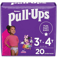 Pull ups size 3-4T girls/filles 20 pieces 