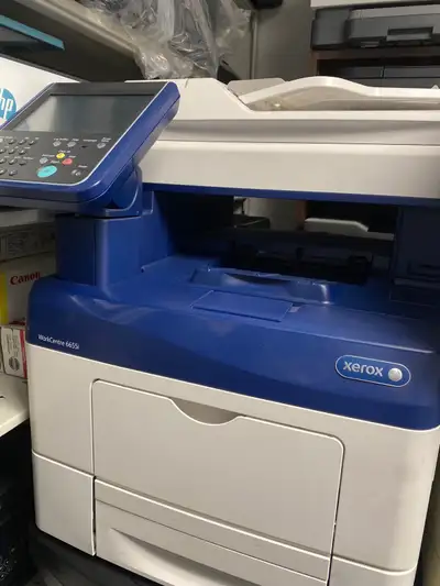 Xerox 6655i color laser printer all in one. , View more