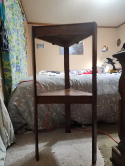 2 shelf triangular shelf, View more