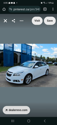 2012 Chevrolet Cruze Turbo with both winter and all season tires