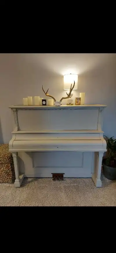 Bell Upright Bone White Piano -  $375 OBO, View more