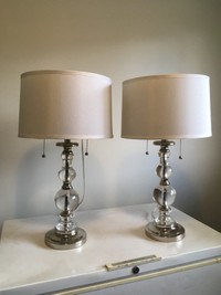 Lamps like new 