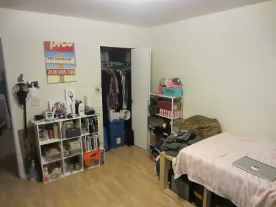 Hello! Queer friendly!! :)) Up for grabs is my unfurnished room in a furnished 2 bedroom 1 bath apar...