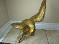 Large Vintage Brass Eagle