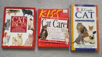CAT BOOKS (each $5. and up)