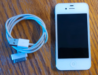 iPhone 4S with Charge Cable