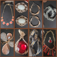 Assorted fantasy jewelry necklace earrings bracelet 