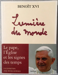 Lumière du monde De Benoit XVI