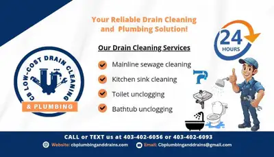 Affordable Drain Cleaning and Plumbing Services, View more
