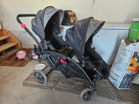 PRICE REDUCED - Options Double Stroller