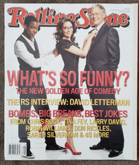 ROLLING STONE MAGAZINE # 1061 - SEPT 2, 2008  CHRIS ROCK  cover