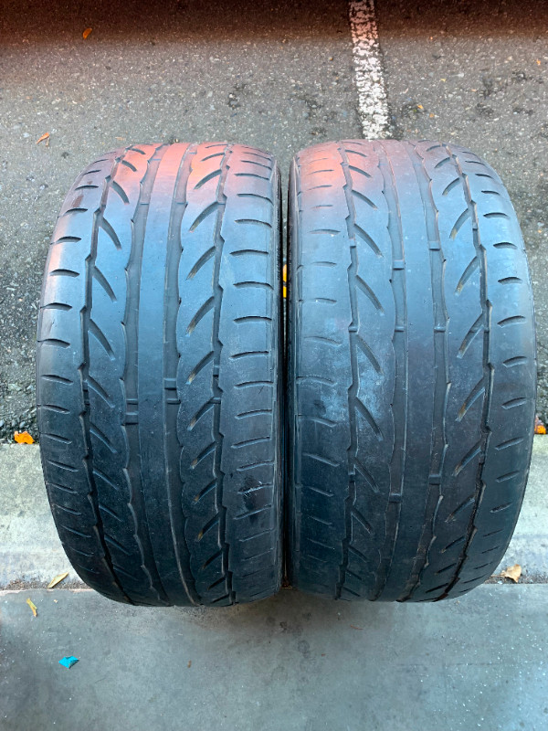 Pair of 245/40/19 Bridgestone Potenza S-03 Pole Position 40% in Tires & Rims in Delta/Surrey/Langley