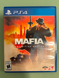 Mafia: Definitive Edition PS4 game