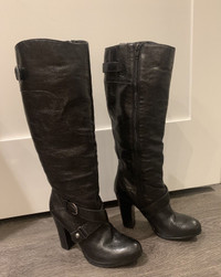 NEW Nine West - Ladies tall leather boots size 7