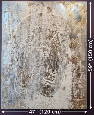 Large Buddha painting, View more