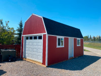 Spring Barn Style Sheds