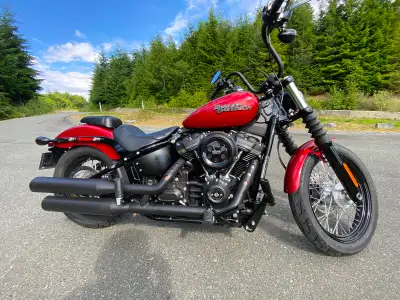 2018 Street Bob. Excellent condition. 107 M8, New tires, second set as well, windshield, back rest,...