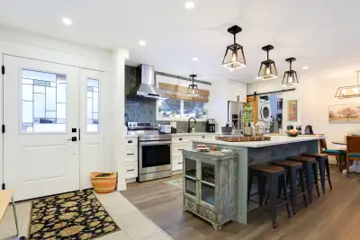 Beautifully fully renovated 3-bedroom, 1-bath home updated down to the studs. The open-concept livin...