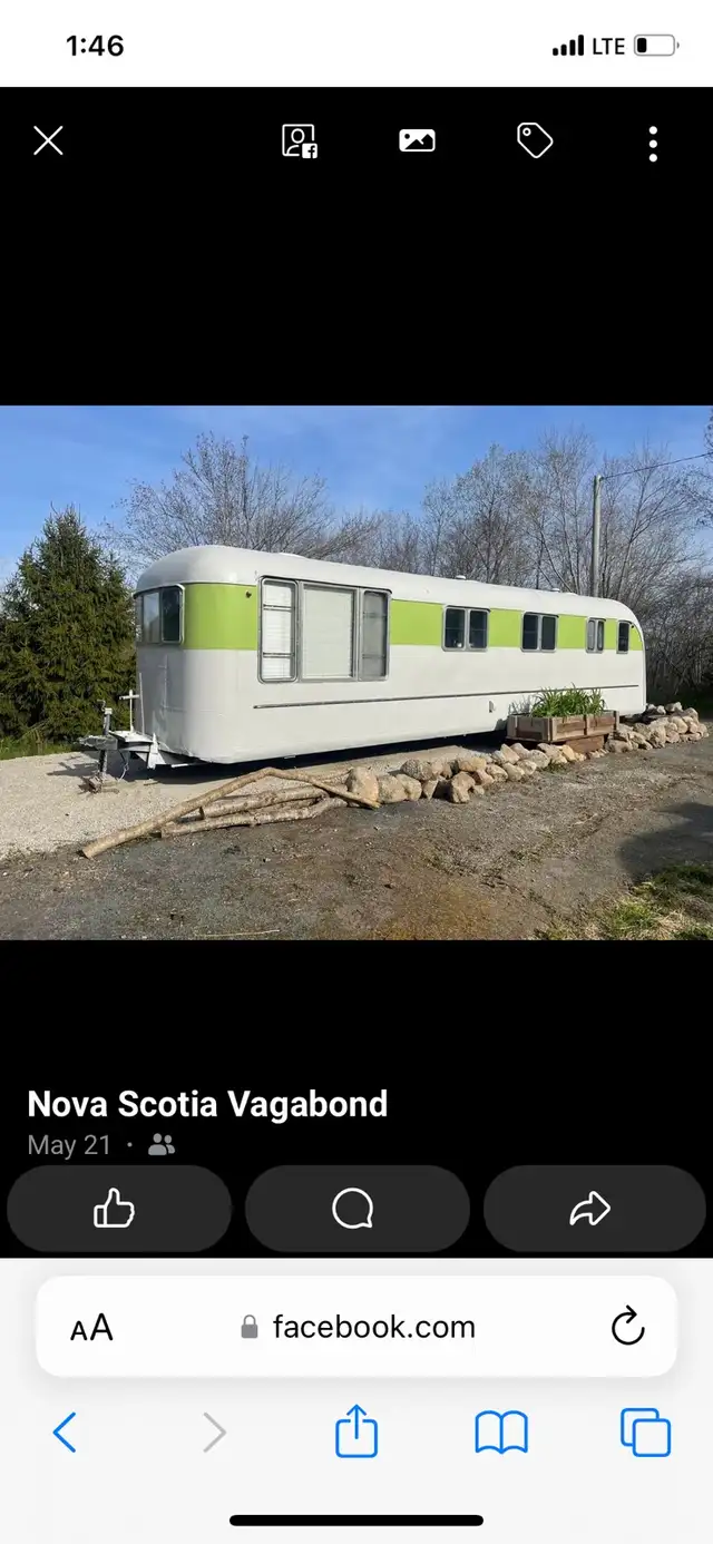 1957 rully restored vagabond trailer in Park Models in Bedford - Image 3