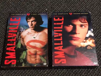 Smallville Season 1 & 2 DVD Box Sets / No Damage $30