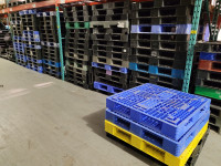 Plastic pallets. Dry indoors and ready now. $3, $7, $10, $12.50