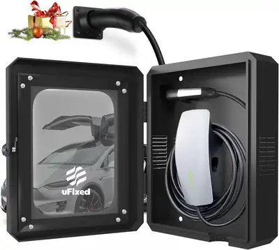 NEUF: Boîte recharge Tesla Gen 3 avec support mural extérieur, View more