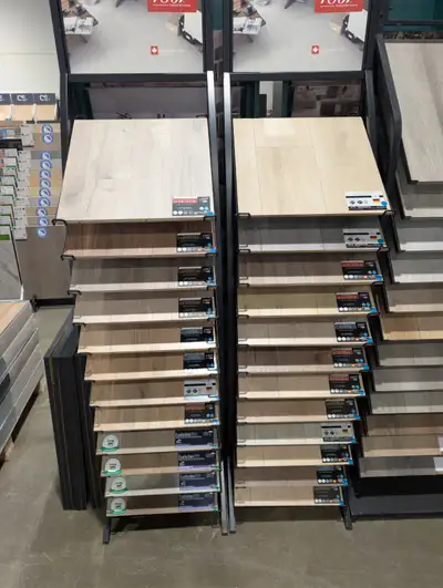 1867 - NEW LAMINATE AND VINYL SAMPLES AT SQAUREFOOT FLOORING, View more