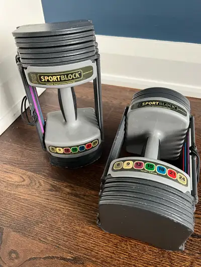 SportBlock Adjustable Weights, View more
