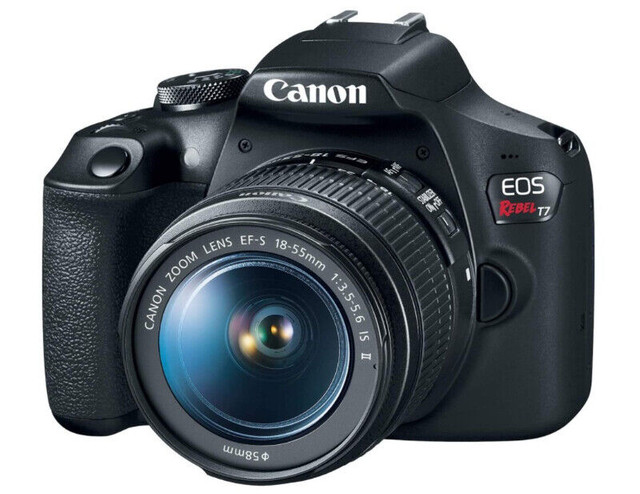 CANON EOS REBEL T7 18-55MM IS II DIGITAL CAMERA, BLACK - WIFI, 2 in Cameras & Camcorders in Oshawa / Durham Region - Image 3