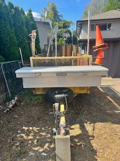Unique Utility Trailer 4 SALE! New REDUCED Price or best offer! in Cargo & Utility Trailers in Burnaby/New Westminster - Image 2