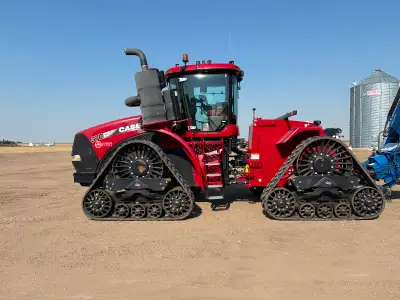 Choice of 2 Case 370 Rowtrac tractors 120" track spacing 18" tracks 56 gallon hydraulics PTO 1 unit...