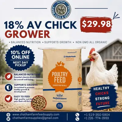 18 percent chicken grower, View more