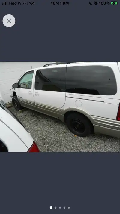 STOLEN VAN ALERT Pontiac Montana project van 