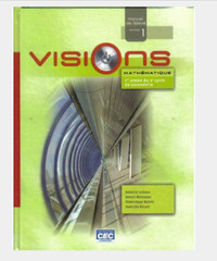 Visions, manuel de l’élève, volume 1