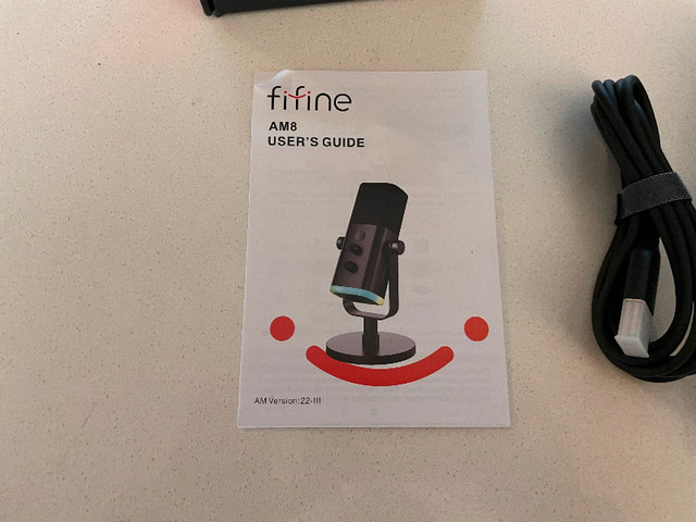 Fifine AM8 Gaming Podcasting Microphone- Brand New in Speakers, Headsets & Mics in London - Image 4