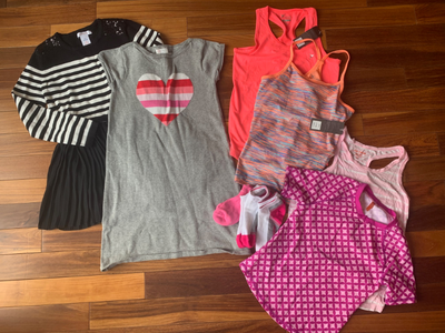 Lot vêtements fille 10-12 ans (21 morceaux), View more