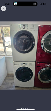 Kenmore 27"inch frontload washer dryer set
