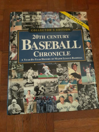 20th CENTURY BASEBALL CRONICLE HC BOOK