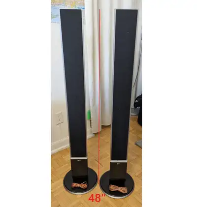 LG Home Theatre Tower Speakers Floor Standing Surround Cinema T, View more