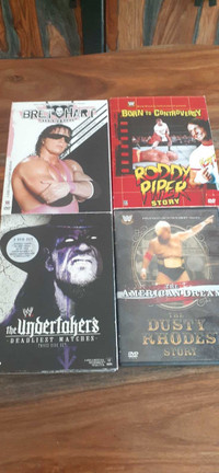 WWE DVD box sets 