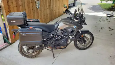 2013 BMW F700gs for sale, in very good mechanical and overall condition. 34XXX km, full set of expan...