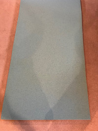 Blue gel foam mattress