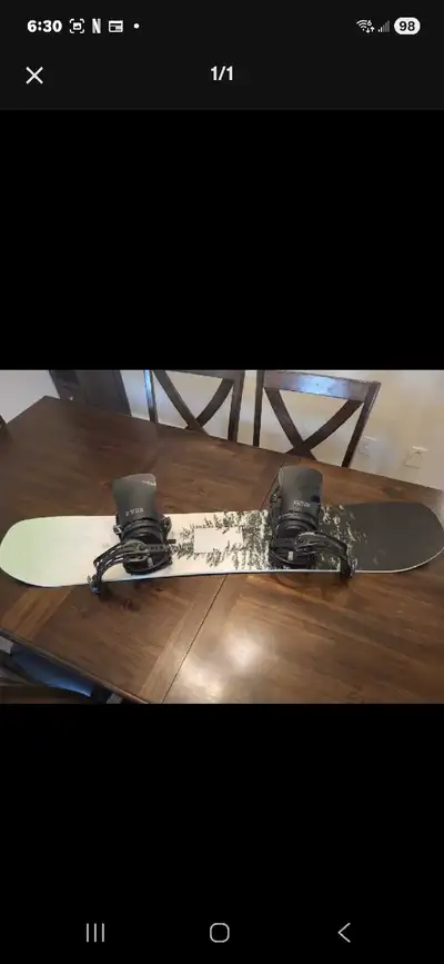 Men's Burton Snowboard, Bindings and Boots, View more