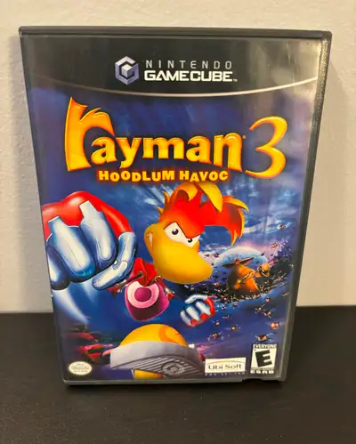 Rayman 3: Hoodlum Havoc (Nintendo GameCube, 2003) CIB - Tested, View more