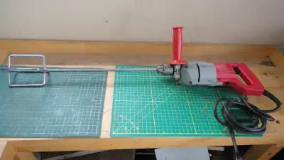 Milwaukee 1/2 Inch Heavy Duty Mixing Drill with Wand Attachment, View more