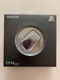 MP3 - Creative Zen Stone Plus 2GB neuf