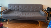 Mid-Century Modern 3 Seater Couch Sofa (BEST OFFER)